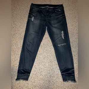 Crave Jeans Size 13 Skinny Low Rise medium Wash Denim Pants Juniors